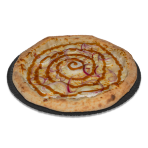 Pizza Queso Cabra y Bourbon