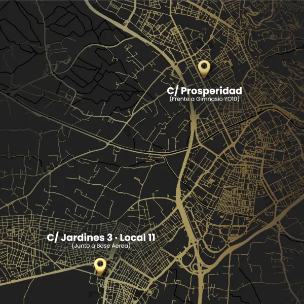 Mapa Ubicación Pizzerías Verace
